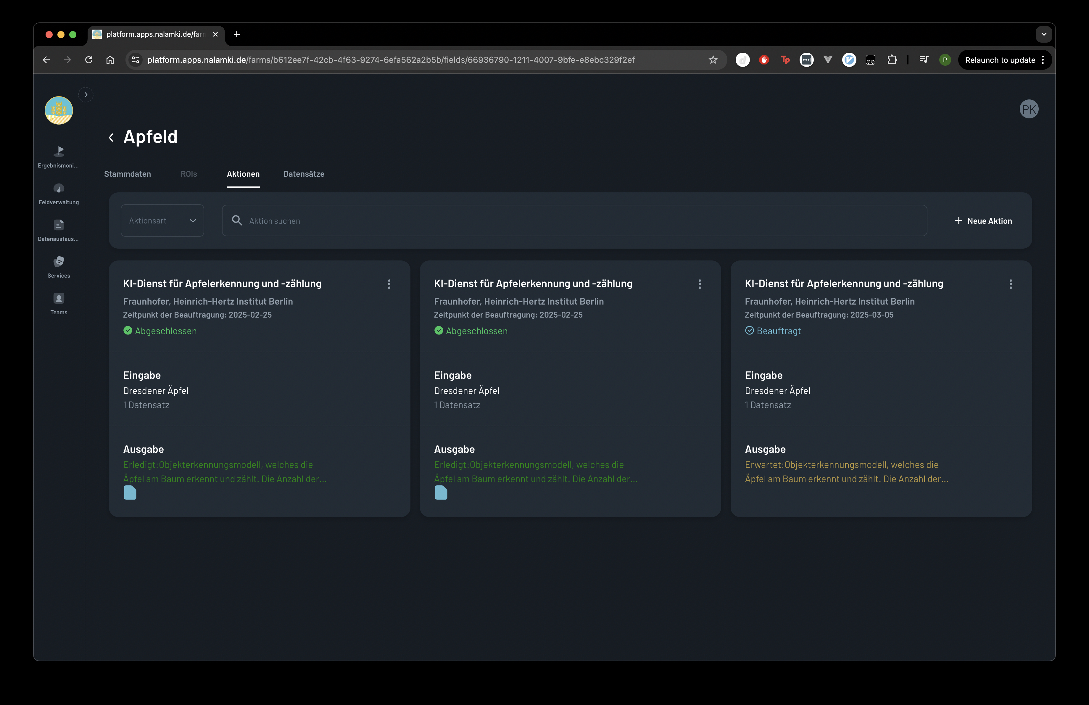 Processing Updates